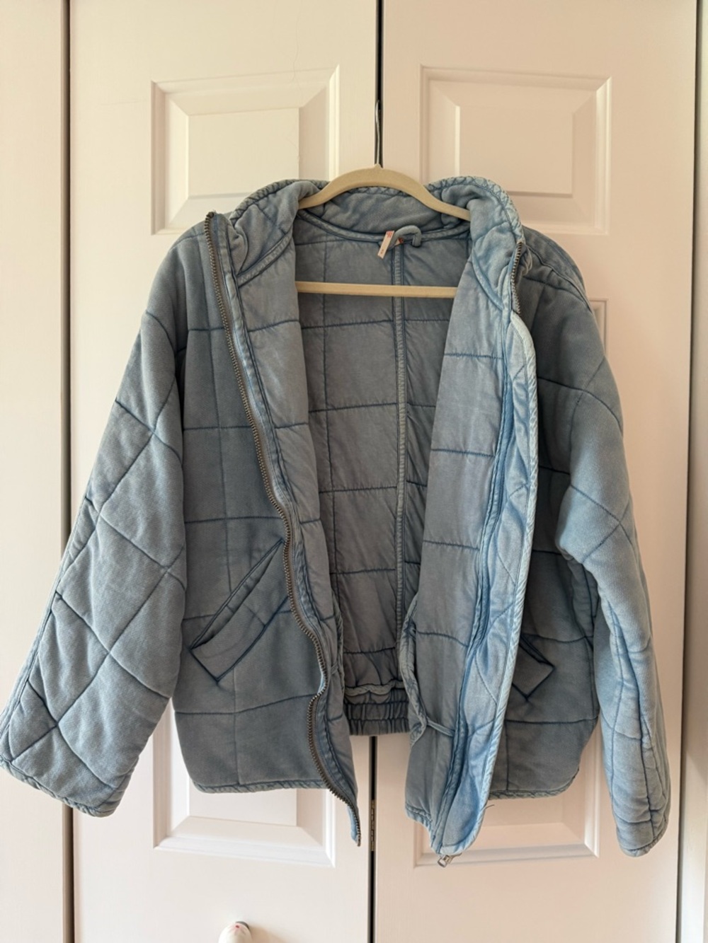 Free People Dolman Quilted Knit Jacket - Picture 5 of 7